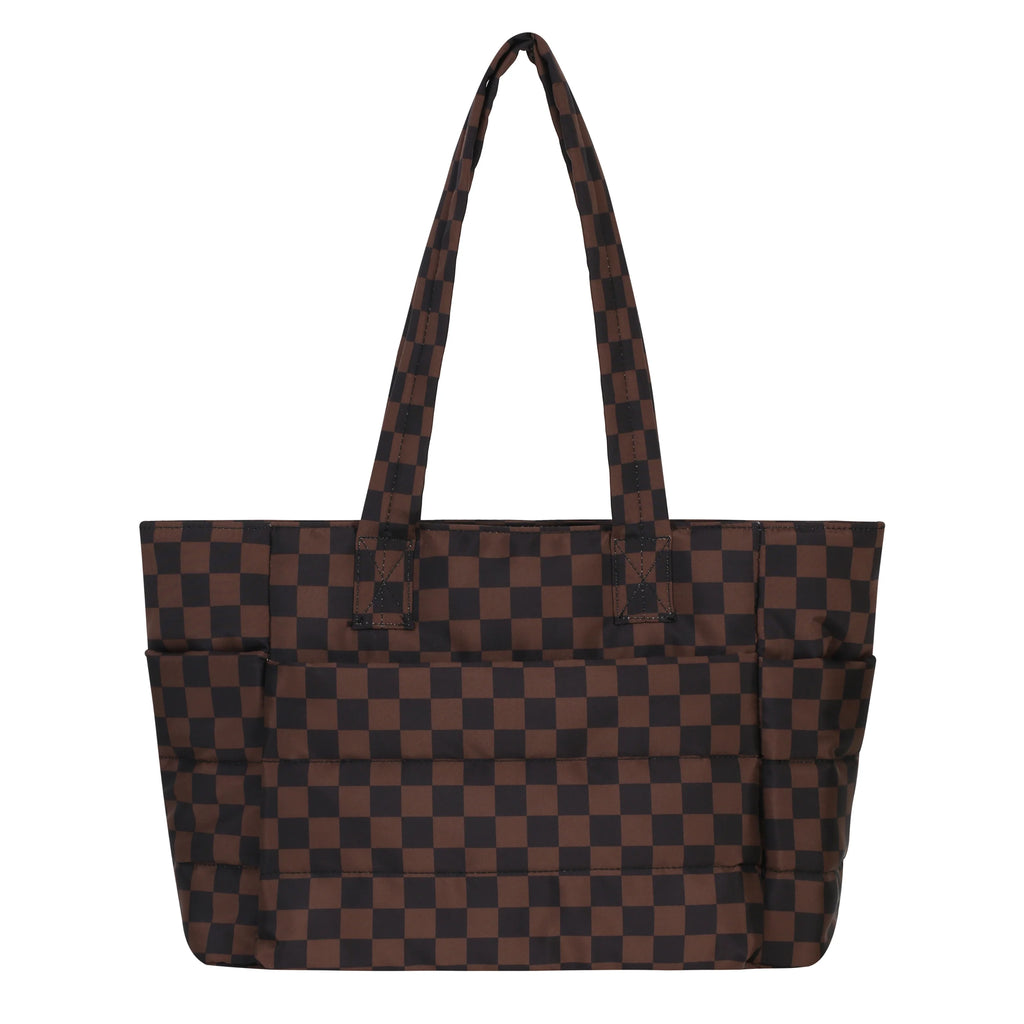 Cloudy - Puffer Tote Bag