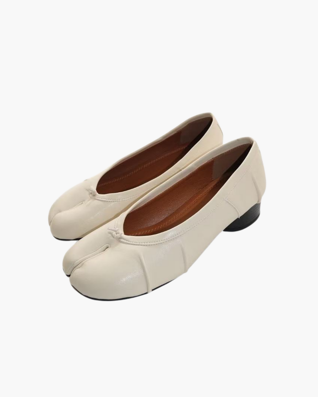 Wrinkles Tabi Pumps