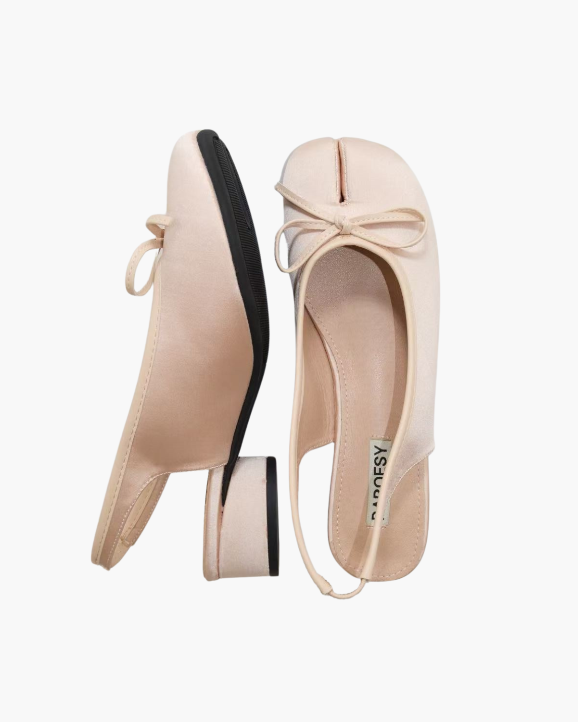 Bow Tie Slingback Tabi Pumps