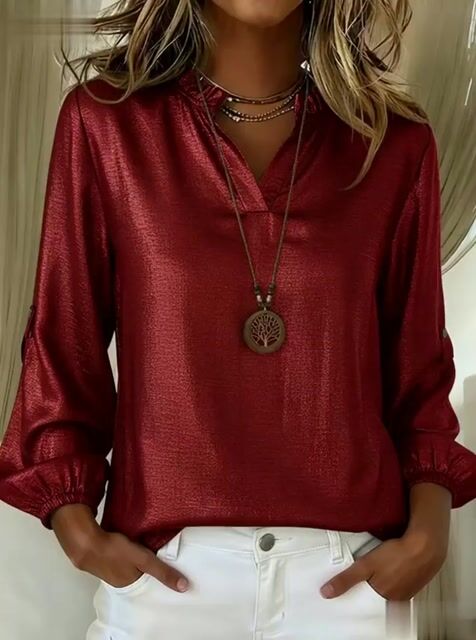 Women'S Casual Loose Panel Top