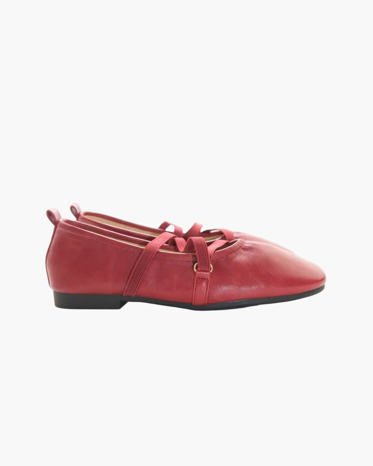 Cross Straps Foldable Ballet Flats