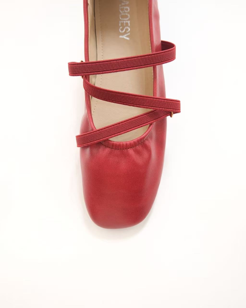 Cross Straps Foldable Ballet Flats