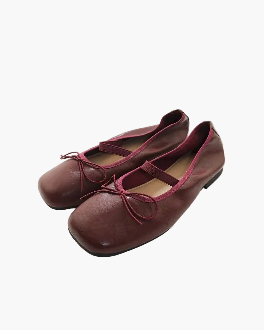 Round Toe Ballet Flats