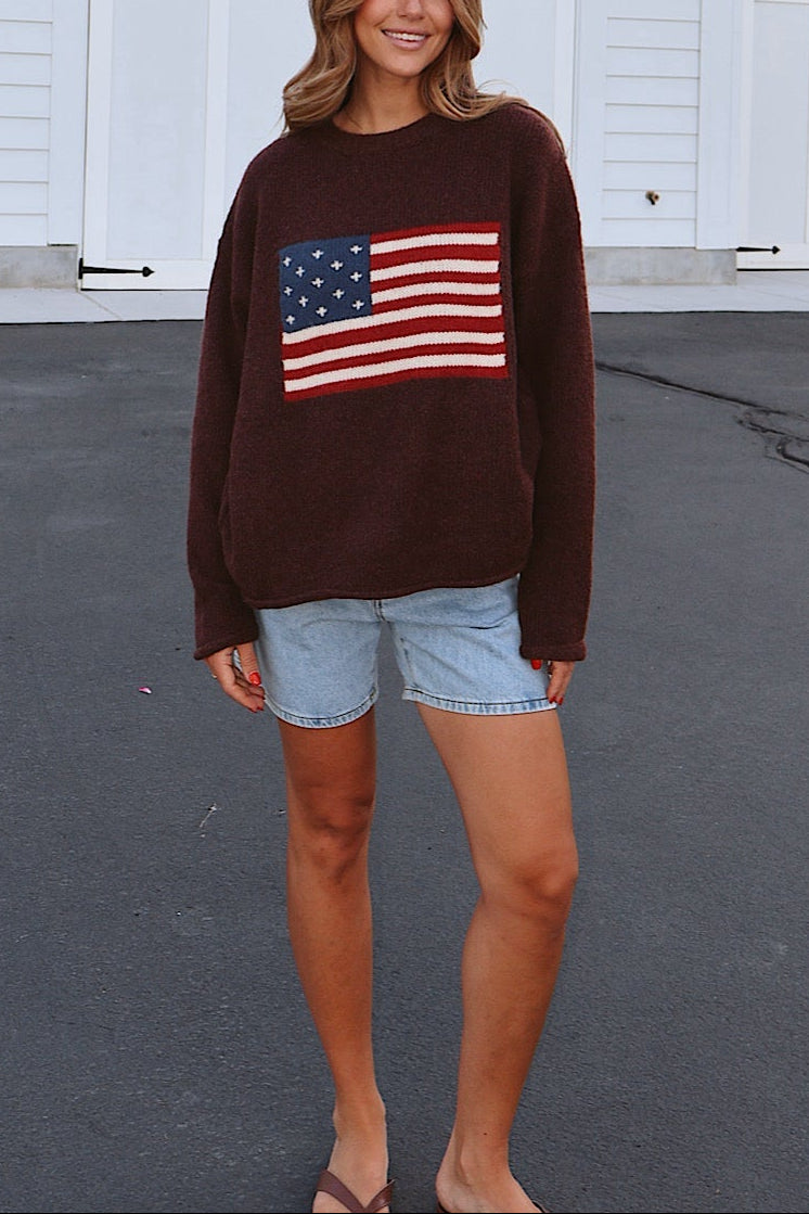 Old Glory Knit Sweater