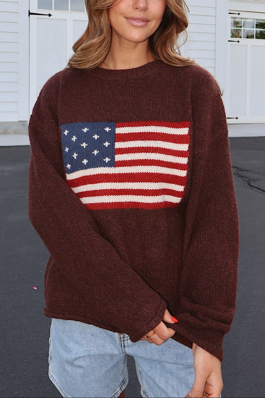 Old Glory Knit Sweater