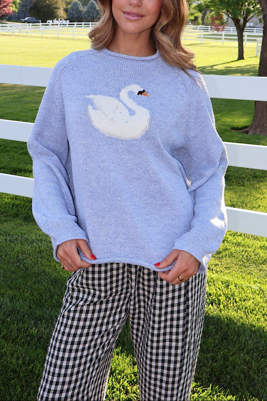 Swan Knit Sweater