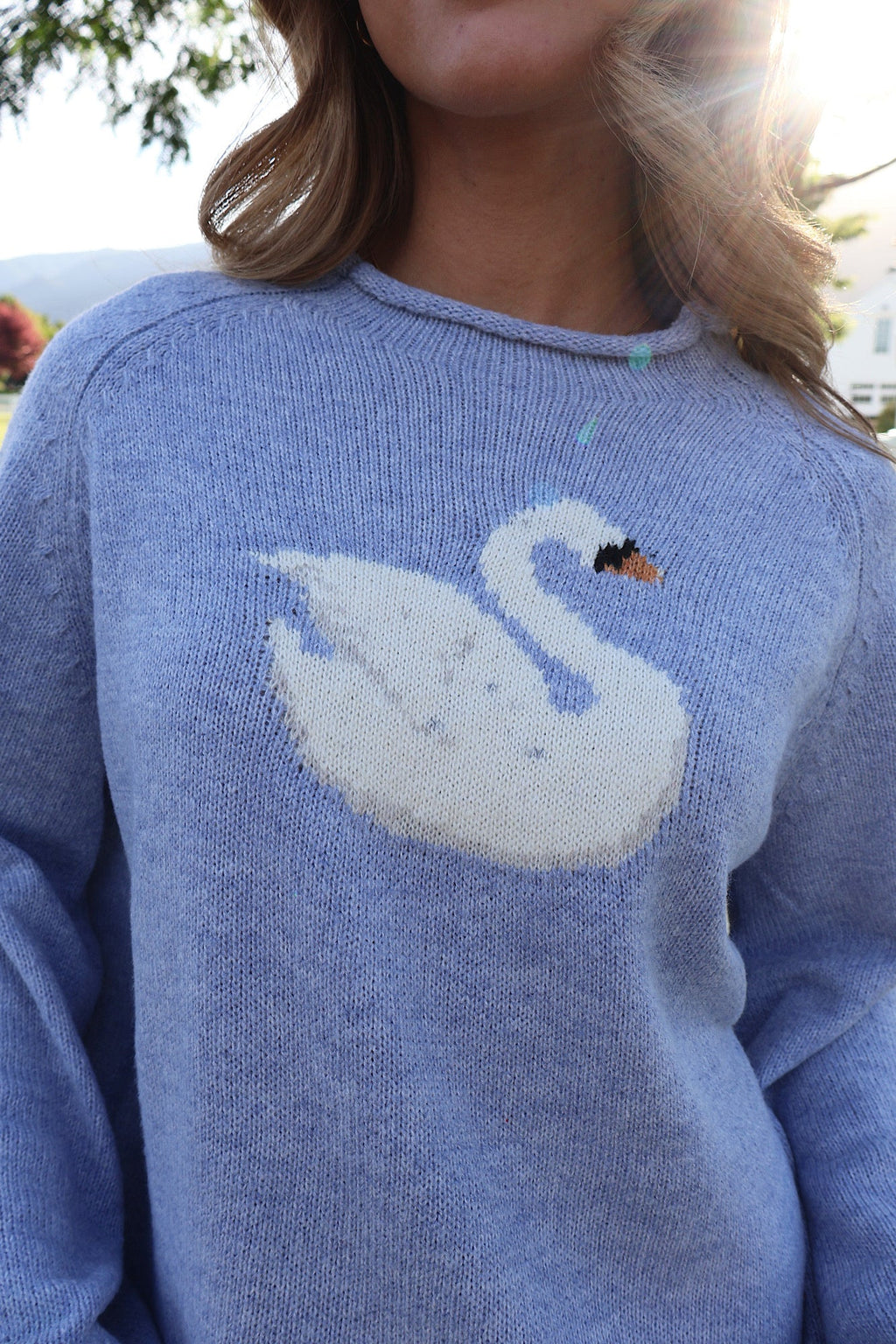 Swan Knit Sweater