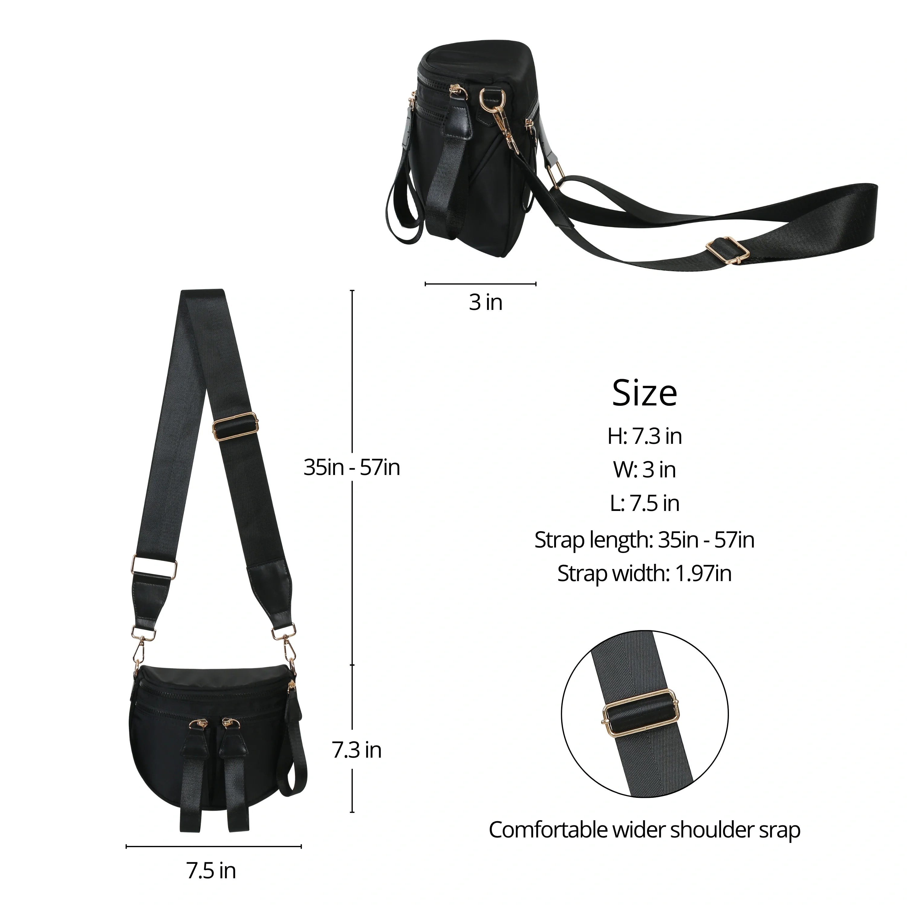 Mini GoFree - The Half-Size Crossbody