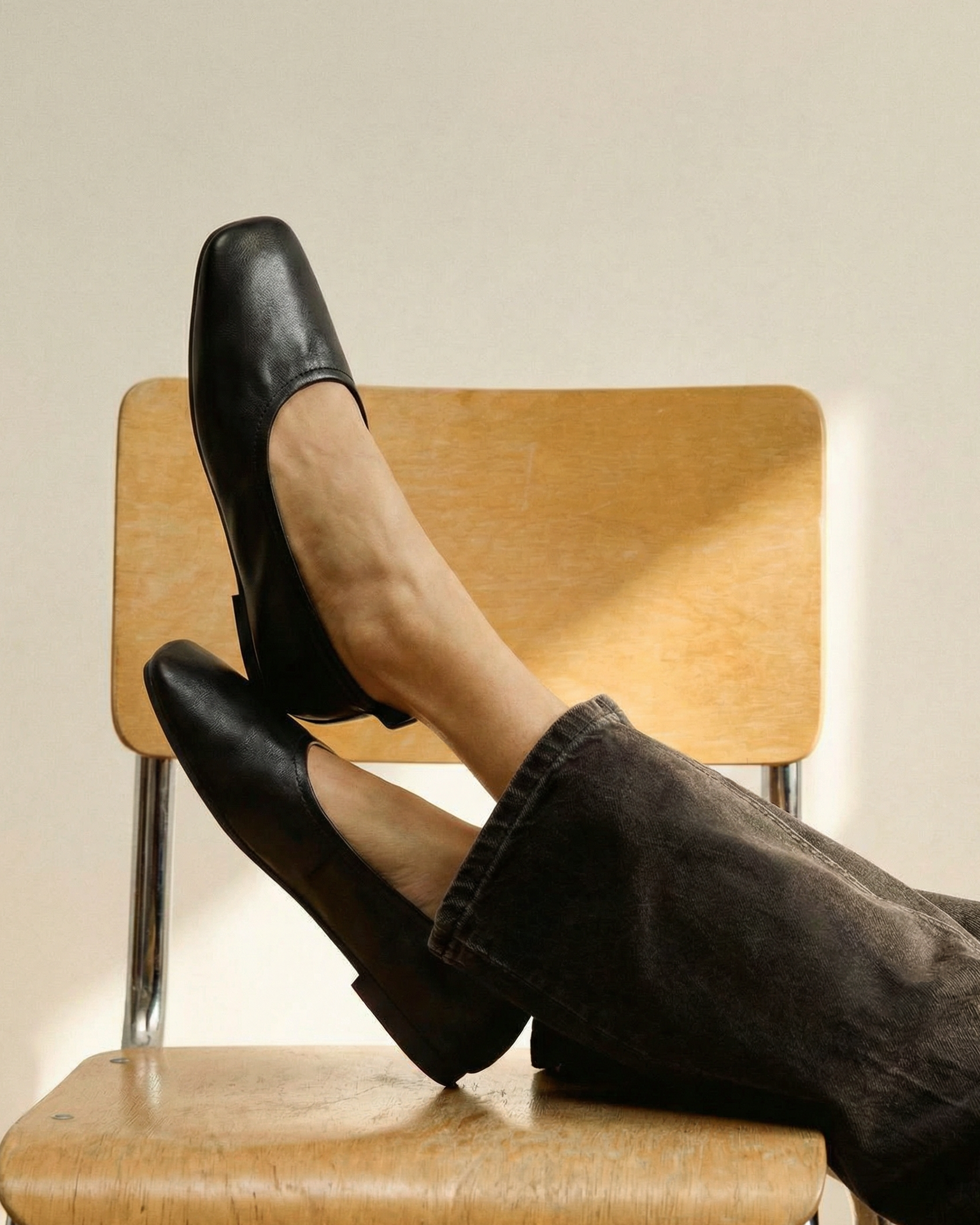 Soft Foldable Ballet Flats