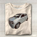 Retro Compact Car Illustration Graphic Tee