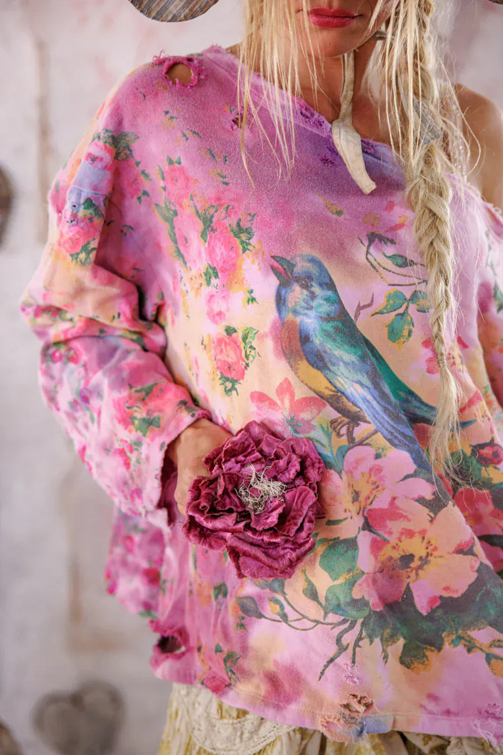 FS Bird Hermosa Sweatshirt in Myrrh 2389 by MPearl