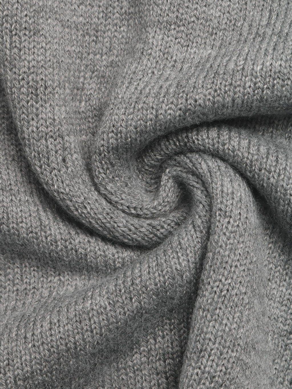 Two-Tone Polo Collar Faux Two-Piece Knit Sweater