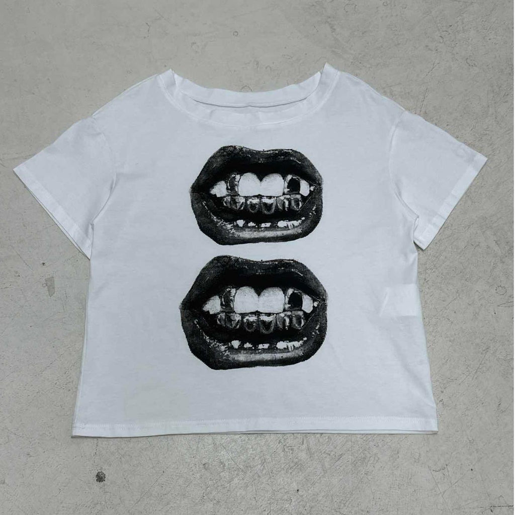 Bohemian Vintage Washed Graphic Print T-Shirt Collection