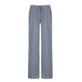 Striped Drawstring Casual Wide-Leg Pants