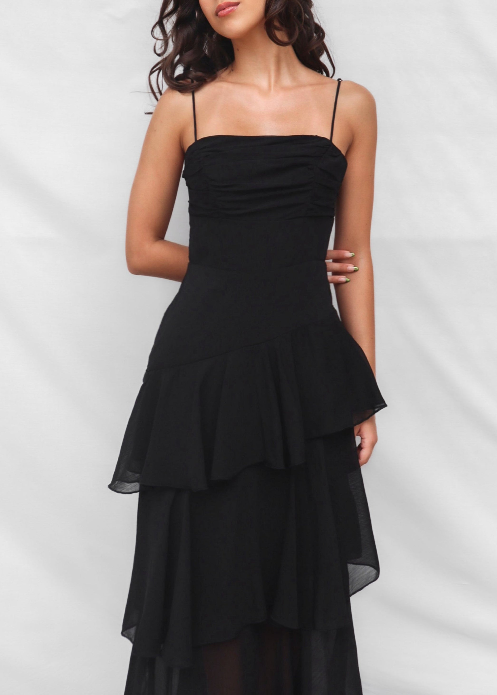 Tommi Maxi Dress - Black