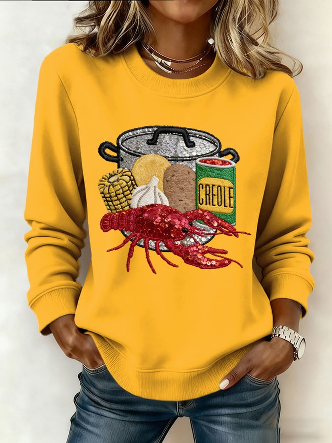 Women's casual carnival sweatshirt