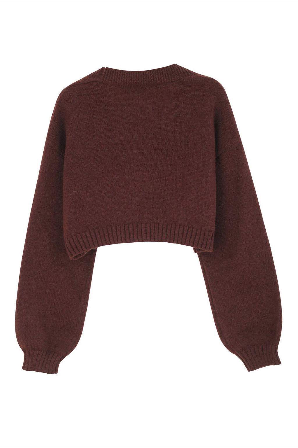 Festive Gingerbread Pattern Knit Cardigan