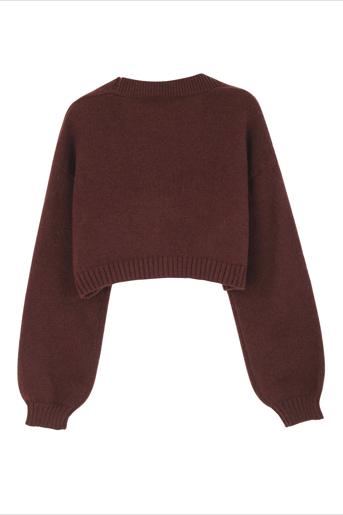 Festive Gingerbread Pattern Knit Cardigan