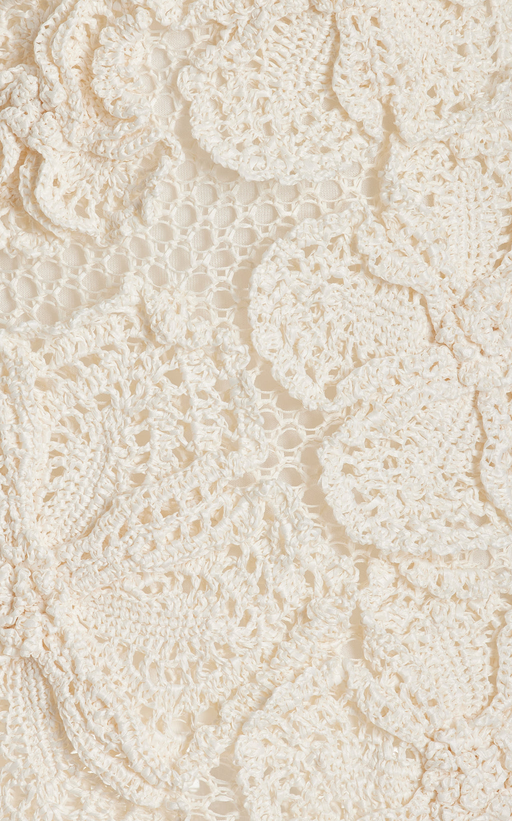 Kendria Floral Crochet Mini Dress
