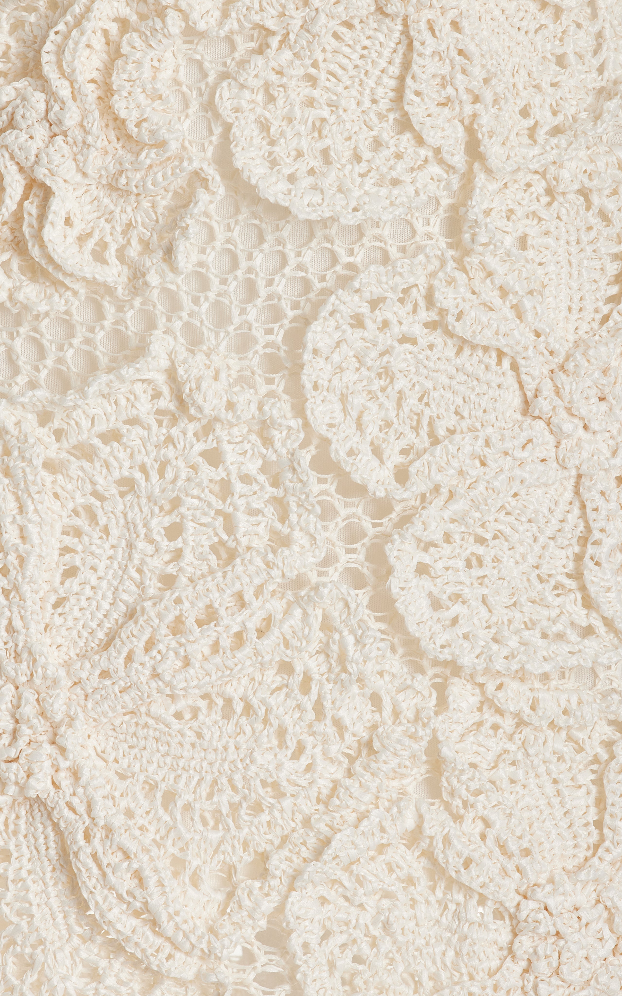 Kendria Floral Crochet Mini Dress