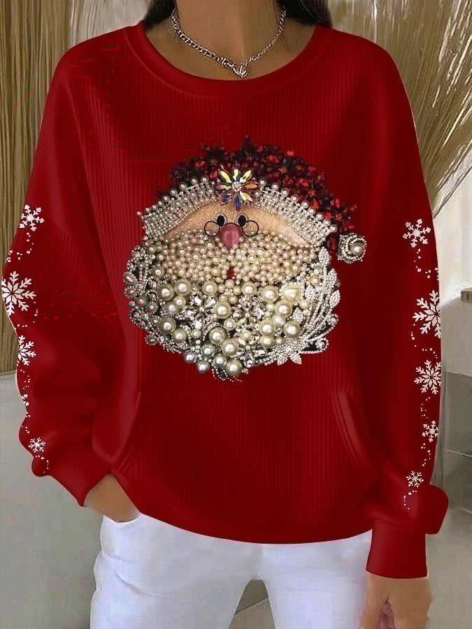 Women's Printed Casual Sweatshirt