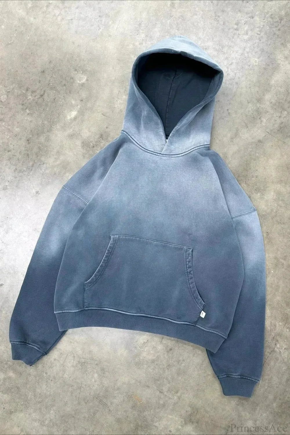 Fashion Trend Fleece Padded Zipper Hoodie