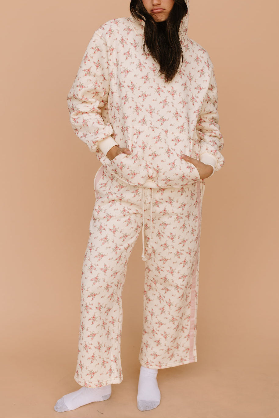Kira Floral Hoodie