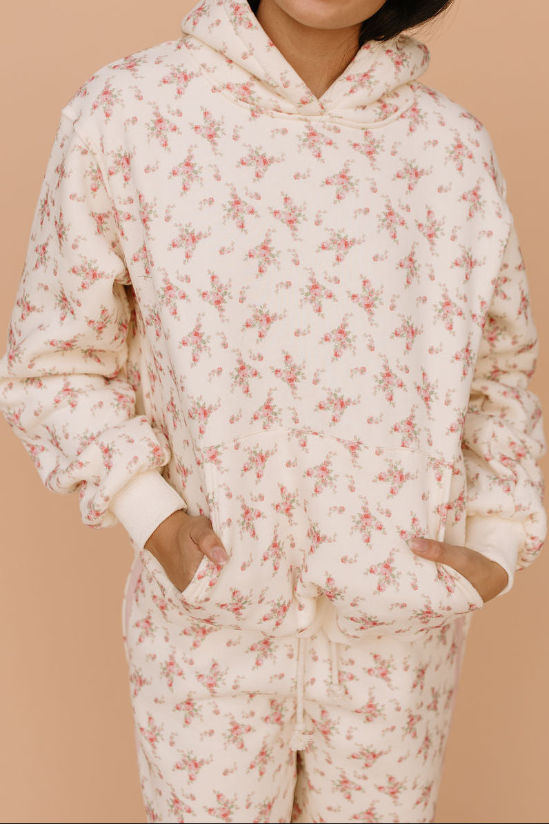 Kira Floral Hoodie
