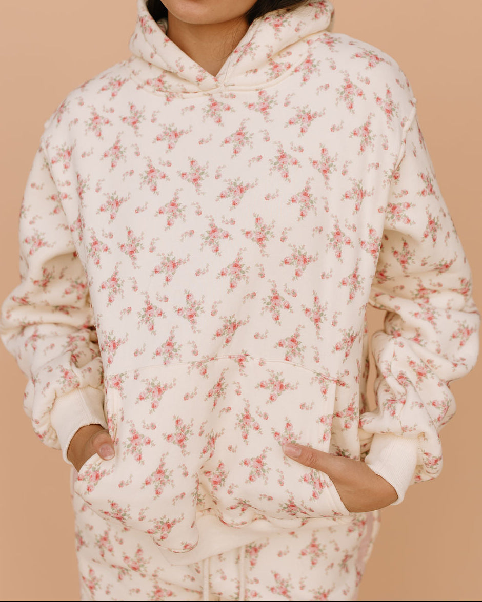 Kira Floral Hoodie