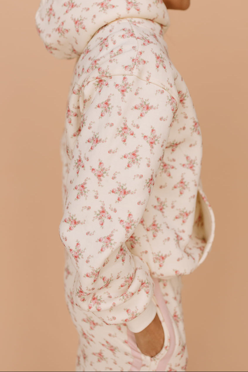 Kira Floral Hoodie