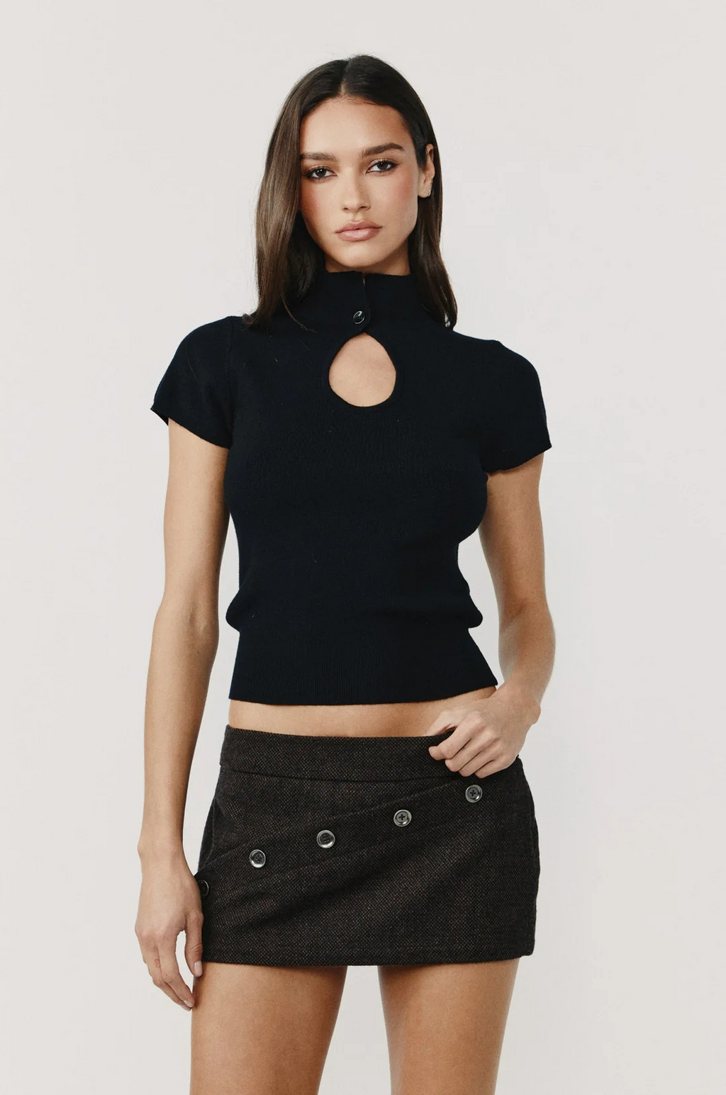 Luci Black Top
