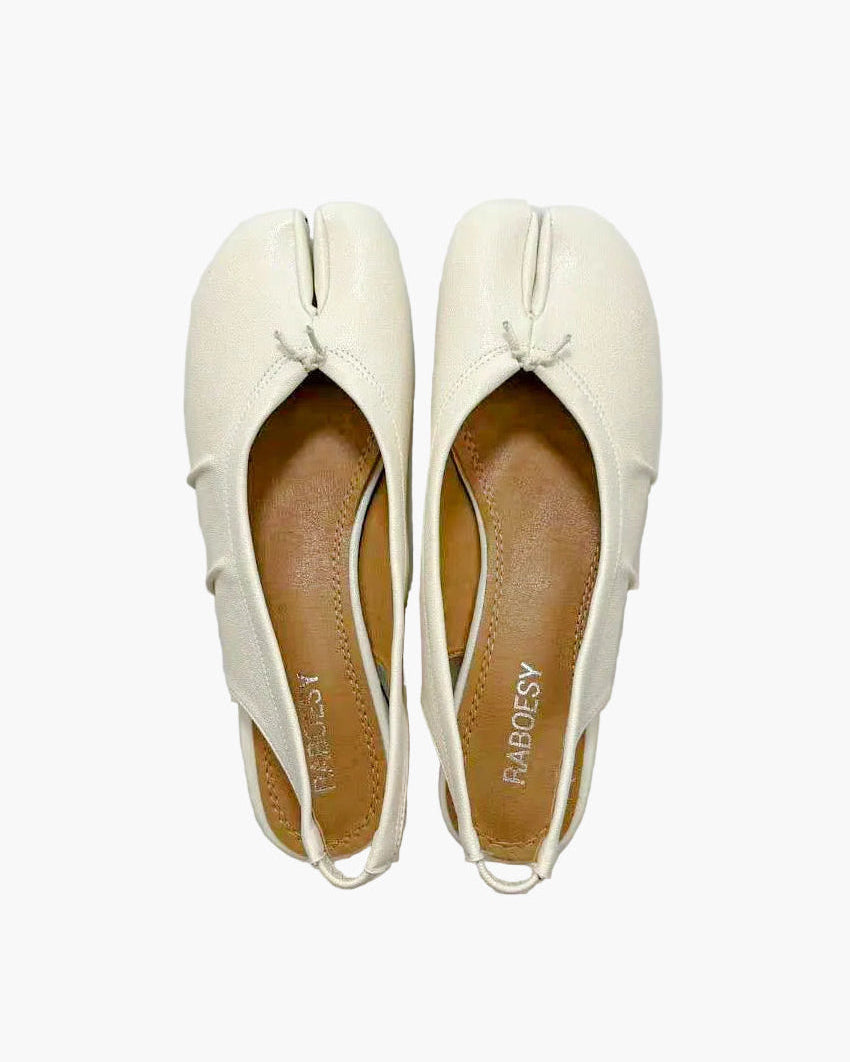 Wrinkles Tabi Sandal Pumps