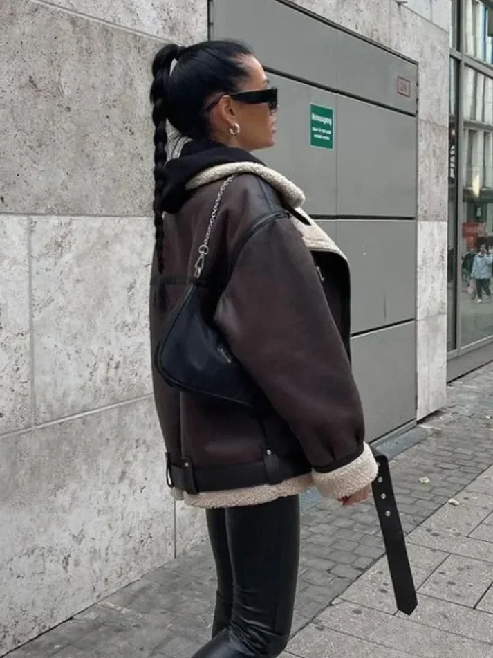 BROOKE – URBAN COZY AVIATOR JACKET