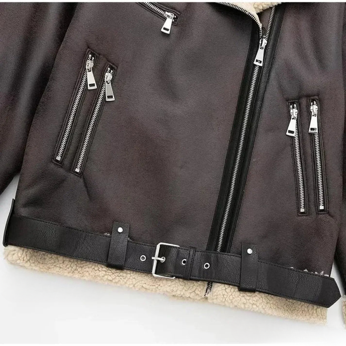 BROOKE – URBAN COZY AVIATOR JACKET
