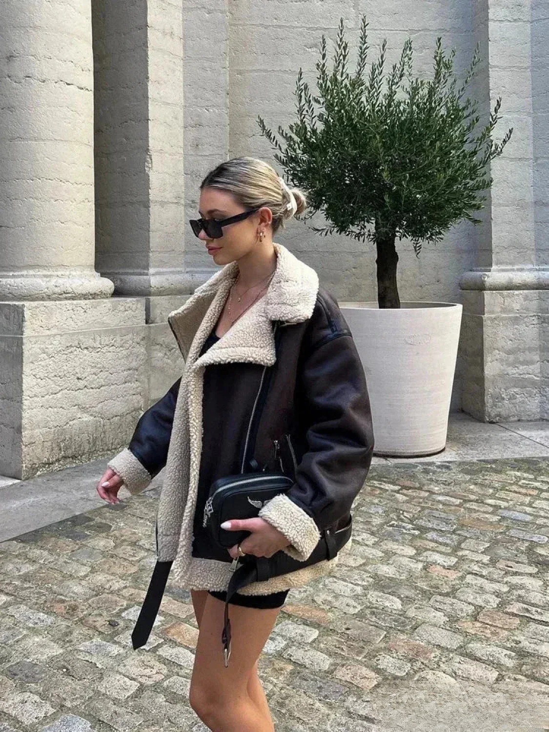 BROOKE – URBAN COZY AVIATOR JACKET