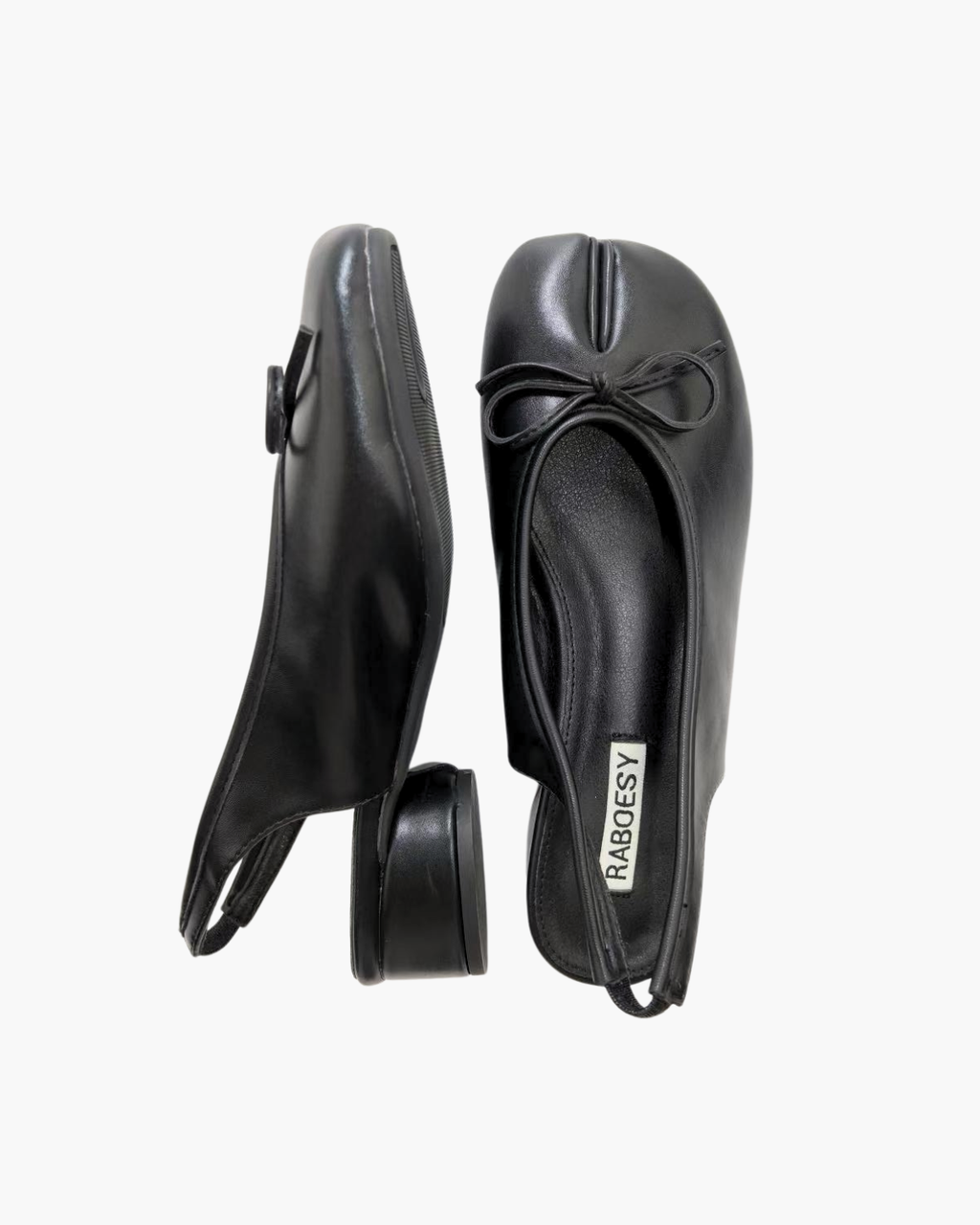 Bow Tie Slingback Tabi Pumps