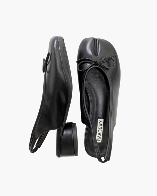 Bow Tie Slingback Tabi Pumps