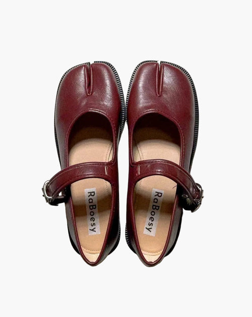 Adjustable Strap Tabi Mary Janes