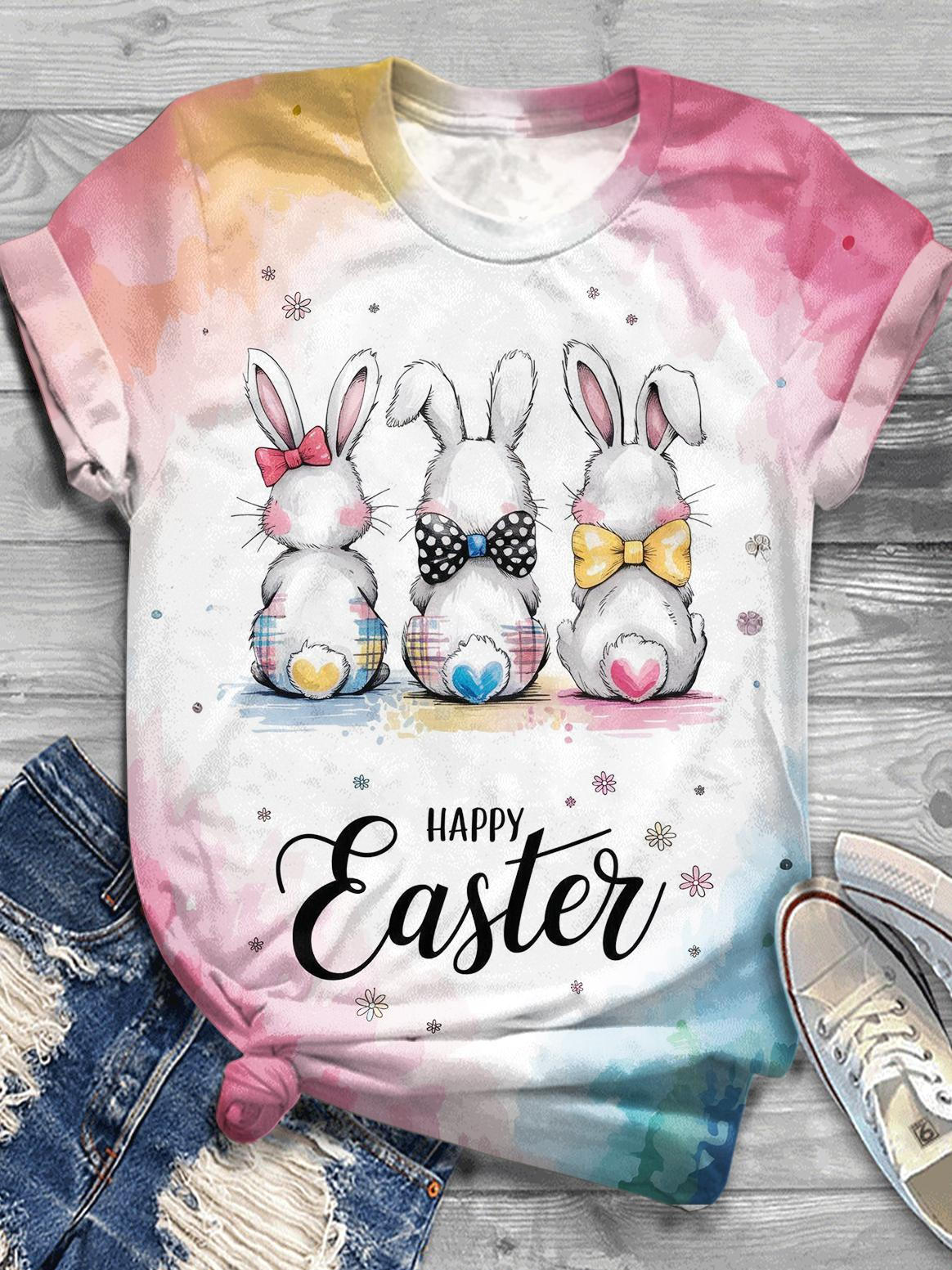 Easter Day Crew Neck T-shirt